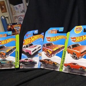 '74 BRAZILIAN DODGE CHARGER  4-Car Set - Multicolor. 2013. TO A 2025 Woman's DAY